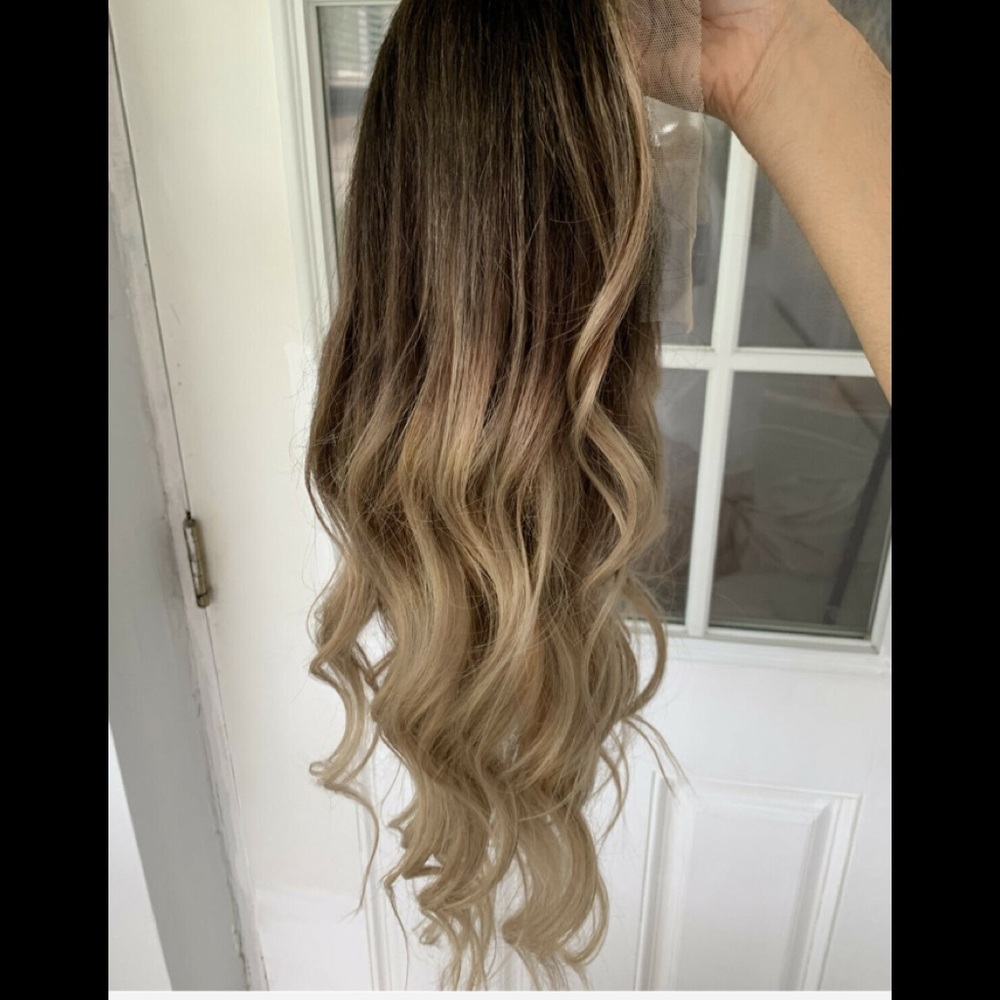 🎉Balayage Human Hair Wig 🎉